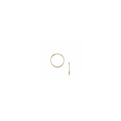 25 mm Aagaard creoler i 8 karat guld