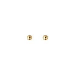 3 mm Aagaard kugle øreringe i 9 karat guld