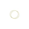 62 mm BNH creoler i 8 karat guld