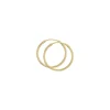 25 mm BNH creoler i 8 karat guld