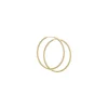 50 mm BNH creoler i 8 karat guld