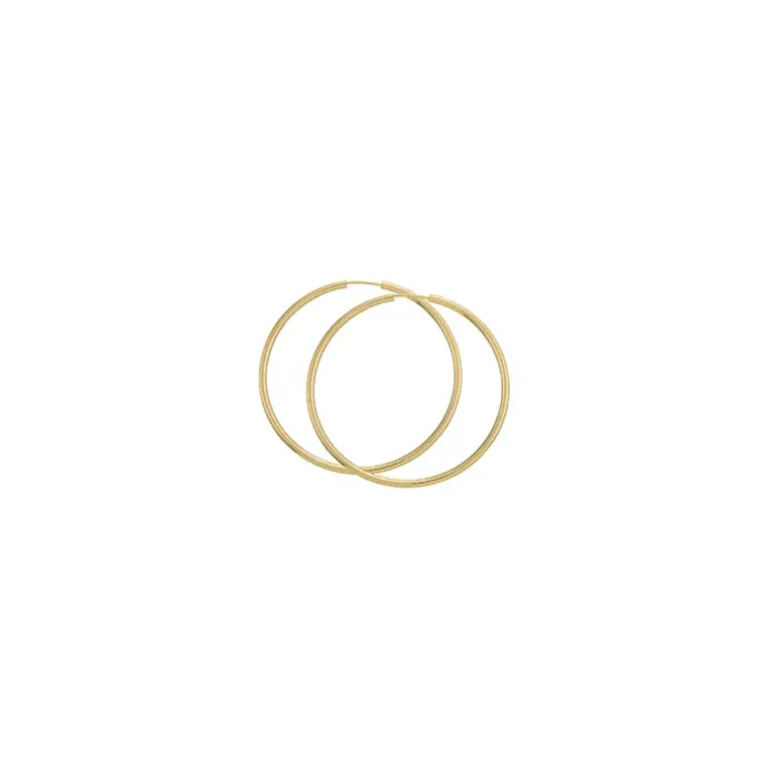 50 mm BNH creoler i 14 karat guld