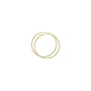 44 mm BNH creoler i 8 karat guld