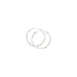 20 mm BNH creoler i sølv