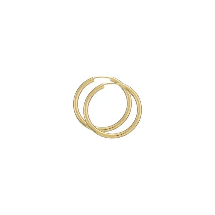 30 mm BNH Creoler øreringe i 8 karat guld