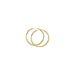 30 mm BNH Creoler øreringe i 14 karat guld