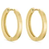 16 mm creoler i 14 karat guld