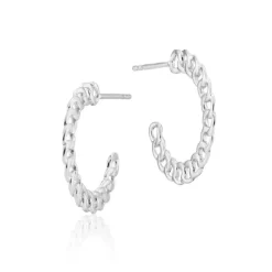 20 mm Izabel Camille x Sofie Schwartz creoler i sølv
