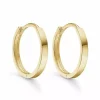 15 mm Støvring Design creoler i 8 karat guld