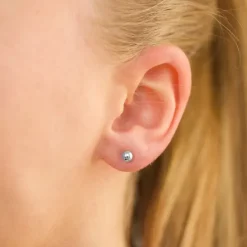 4 mm vandfaste ørestikker i stål - OCEANA