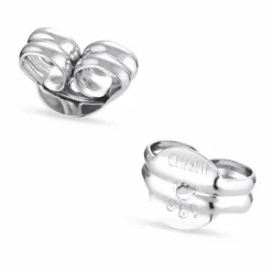 Butterflies i 14 karat hvidguld