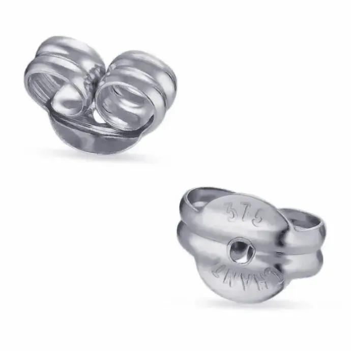 Butterflies i 9 karat hvidguld