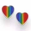 Hjerter ørestikker i sølv