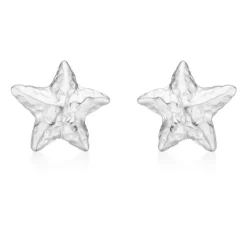 Studio Z Starfish Lustre ørestikker i sølv