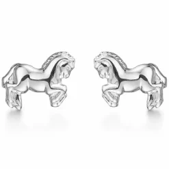 Støvring Design hest øreringe i sølv